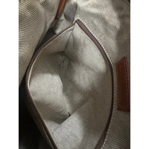 Dooney & Bourke Pink & Brown VTG 
Florentine Leather Satchel Handbag - Picture 14 of 16